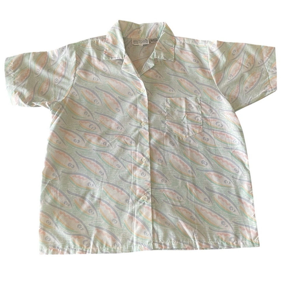 Cape Cod Match Mates authentic vintage button up L